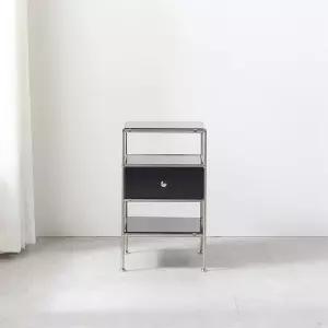 [우아미가구]루엘트 미드센츄리모던 400 수납 협탁