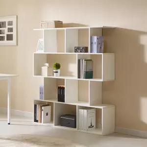 [우아미가구]누엘 인테리어 4단 책꽂이 장식장
