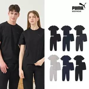 트레이닝 남녀 3종세트 반팔+반바지+조거팬츠) 3컬러 택1