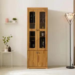 [우아미가구]유리 유리 장식장 600