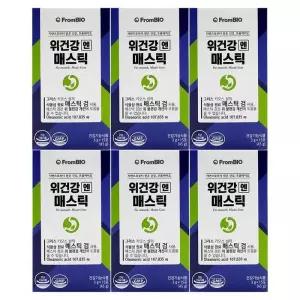 프롬바이오 위건강엔 매스틱 3g x 15포 6통