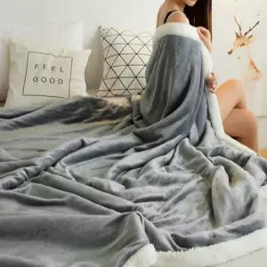 캠핑담요 양털 담요 극세사 무릎 양면 블랭킷 양모