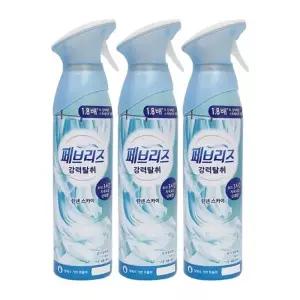 페브리즈 에어 린넨 스카이 165g x3 /실내냄새제거/방향제