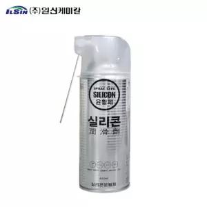 일신 스프레이 실리콘윤활제 420ml 자동차 오토바이 자전거 플라스틱 고무 마찰소음 제거 고무광택