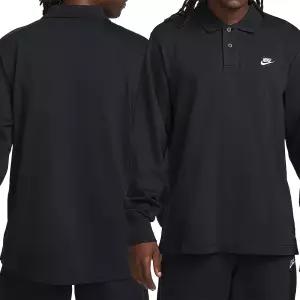 나이키 카라티 긴팔 폴로 블랙 골프 테니스 남자 롱슬리브
