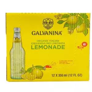 [CO(가공식품(커피/차/음료))]갈바니나 유기농 레몬에이드 355ml X 12 (택배시 파손가능)
