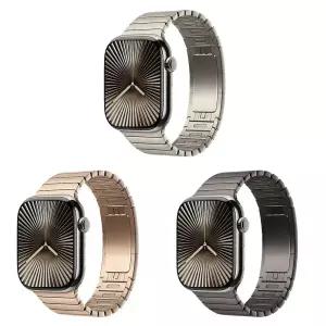 Apple Watch 11 GPS + Cellular 46mm 내추럴 티타늄 케이스/링크 브레이슬릿(내추럴/골드/슬레이트) 선택