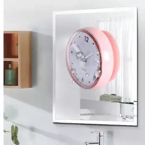 화장실시계 흡착식 욕실 목욕탕 벽 방수시계 붙이는시계