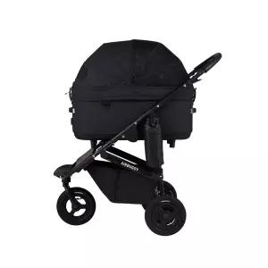 [에어버기]박스스크레치 돔3 반려동물 유모차 어스블랙 라지 (공식수입원 정품)
