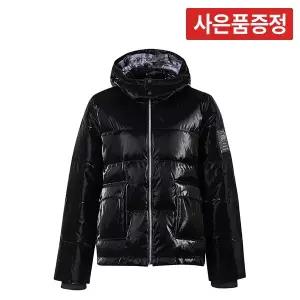 BOB 비오비 글로시 후드 탈착 여성 다운 점퍼 G4W2JP530 + 블랙클로버 모자 사은