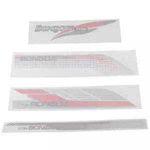 봉고3 1톤 라인스티커 bongo3 1톤차량 도어스티커 마크 엠블렘