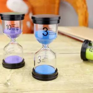 모래시계 타이머 인테리어 탁상 시간별 1분 3분 5분 10분 15분 30분 양치 사우나 찜질방 스톱워치
