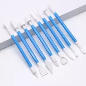 찰흙 지점토 폴리머 클레이 도구 공예 툴 8종