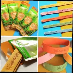 모기퇴치 실리콘팔찌 천연오일 야외활동 캠핑 등산 낚시 여름휴가 방충밴드