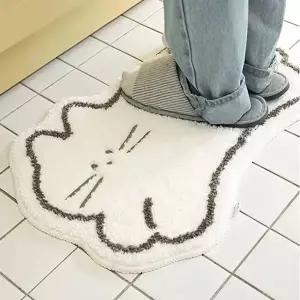 큐트발매트 욕실앞 고양이 중형매트 50X80