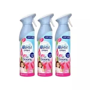 페브리즈 에어 실내탈취제 다우니향 165g x 3개 화장실 고기냄새 공기탈취제