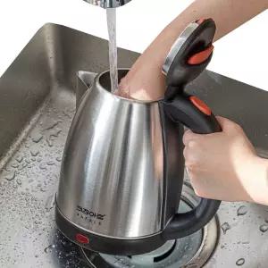 키친아트RF15 스텐 전기주전자 무선포트 1.5L/전기/티포트/커피/포트/무선/주전자/드립/휴대용/스텐레스