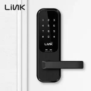 링크 무타공 도어락 코디 즉시잠김 현관문 디지털 번호키 손잡이 교체 설치