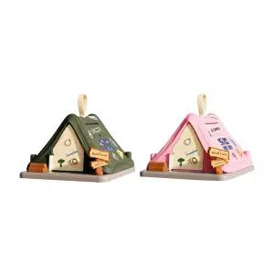 대용량 지폐 동전 DIY 하우스 캠프 텐트 어린이저금통