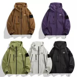 지프스피릿 바람막이 등산복 점퍼 남성 방수 아웃도어 봄 가을 J91(5 color) +면 스카프