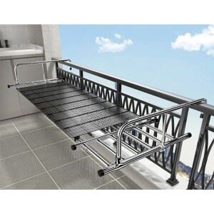 창클 건조대 발코니 스크류 파이프 베란다 빨래건조대 걸이형 15 빨래 M풀스테인레스 난간 1 굵기