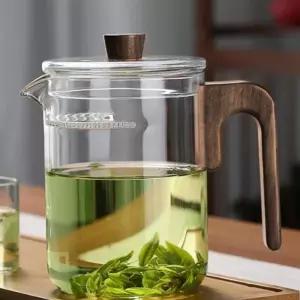 로하티 뉴문 내열 유리 차포트 800ml/티포트/내열/세트/거름망/티주전자/찻주전자/차망/예쁜/강화/걸름망