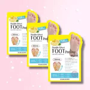 더블앤제로 더블이펙트 보습더한 풋 필링 마스크팩 40ml(2매) 3개 각질 발냄새제거