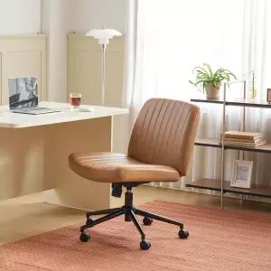 [모던하우스(가구)] 마이 컴포트 오피스 의자-브라운(PU) CF0326001