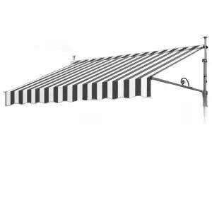 스카이어닝 농막 가림막 그늘막 2m 캐노피 옥상 야외 비가림 파고라 천막 어닝 고정