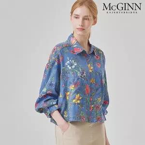 [매긴]가드닝 데님 블라우스_MI6S1BL5021