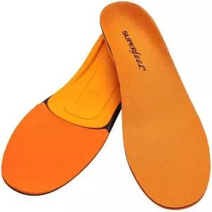 슈퍼피트 7412 인솔 트림 핏 오렌지 코어 F 27 30cm 10.6 11.8인치 러닝 워킹 발뼈 교정 2869305
