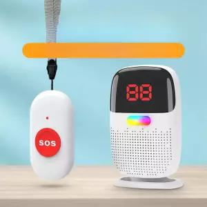 목걸이 비상벨 화장실 원격 호출벨 안전 어르신 노인 응급