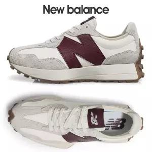 [보리보리/뉴발란스 슈즈]공용 스니커즈 327 버건디 WS327KA