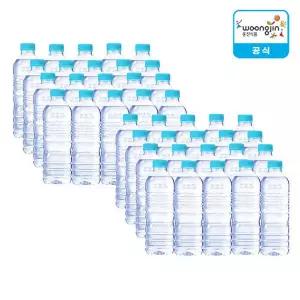 [웅진식품][직배송] 가야G워터 무라벨 생수 500mL X 40병