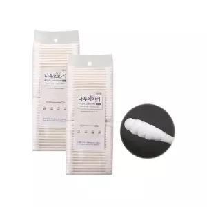 나무이야기 종이스틱 고급 회오리 면봉 400p 7659-o 원형면봉