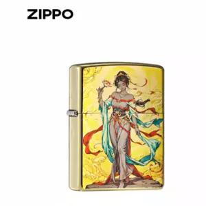 지포 라이터 현천신녀 양면 컬러 공식 정품 등유 바람막이 컬렉션 선물 수집용 선물용