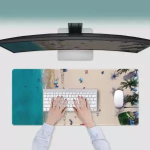 세계도시 C 대형 마우스장패드 2XL 900x400x4mm데스크매트 게이밍 키보드 감성사진 여행 포토 풍경