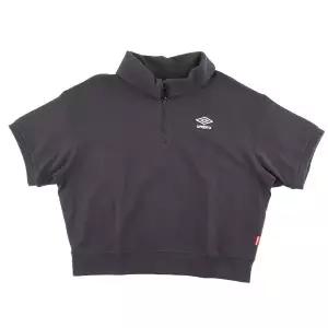 엄브로 우먼스 반팔 카라 맨투맨 UQ222CFS41 DCH