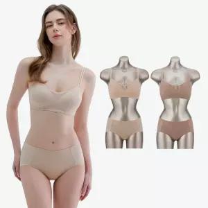 [26SS신상] 오모떼 올데이 에센셜 심플 누디 데일리 브라팬티 4종 세트/택일