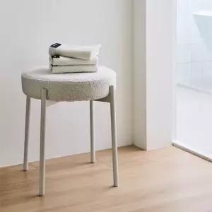 한샘 퍼프 스툴 아이보리