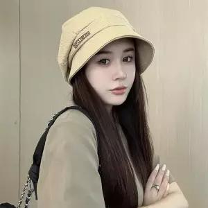 여성 중년모자 레터링 패션모자 두건 비니 가을모자 벙거지모자