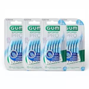 GUM 검 소프트픽 프로 일회용 치간칫솔 코스트코 대용량 60개 4팩