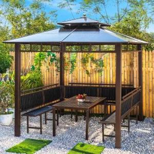 조립식정자 파고라 야외 평상 데크 원두막만들기 바베큐장 좌판 제작