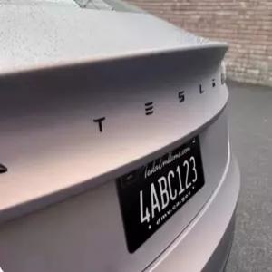 모델3 하이랜드 트렁크 TESLA 블랙 레터링 엠블럼 테슬라 순정 신품