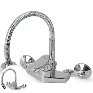 세면대 주방 싱크대 자바라 수도꼭지 벽붙이 씽크 수전 욕조 코브라