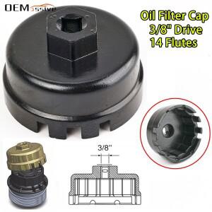 자동차 부품 제거 도구 캡 오일 필터 렌치 소켓, 도요타 프리우스 코롤라 라브 4 아우리스 G 렉서스 ES350