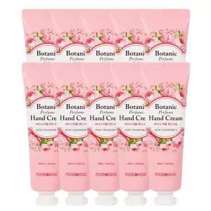 (10개)푸드어홀릭 보타닉 퍼퓸 핸드크림 로즈 캐모마일 50ml /향좋은