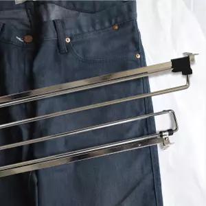 슬라이딩 바지걸이 500mm 옷장 수납 바지 레일 정리 옷걸이 인출식