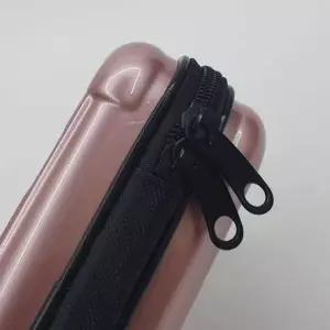 [셀러에이드]여행용 미니 하드케이스 파우치 골드 모양 캐리어 가방