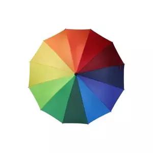 루미나D 우산 레인보우 일자핸들 12k 장우산 반자동